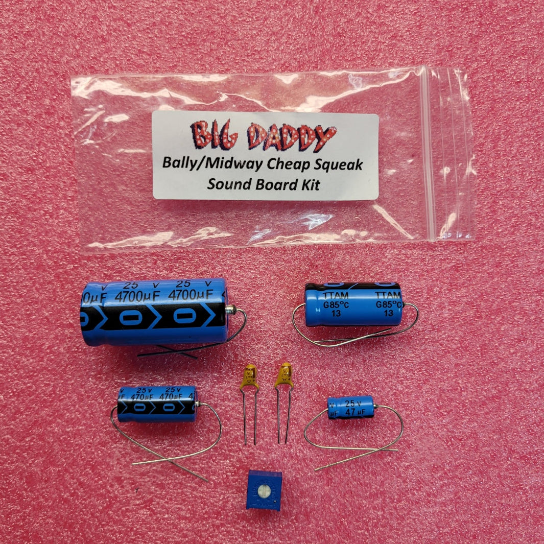 Bally/Midway Cheap Squeak Sound Board Repair Kit