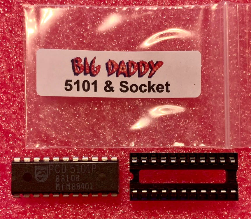 5101 Static RAM And Socket