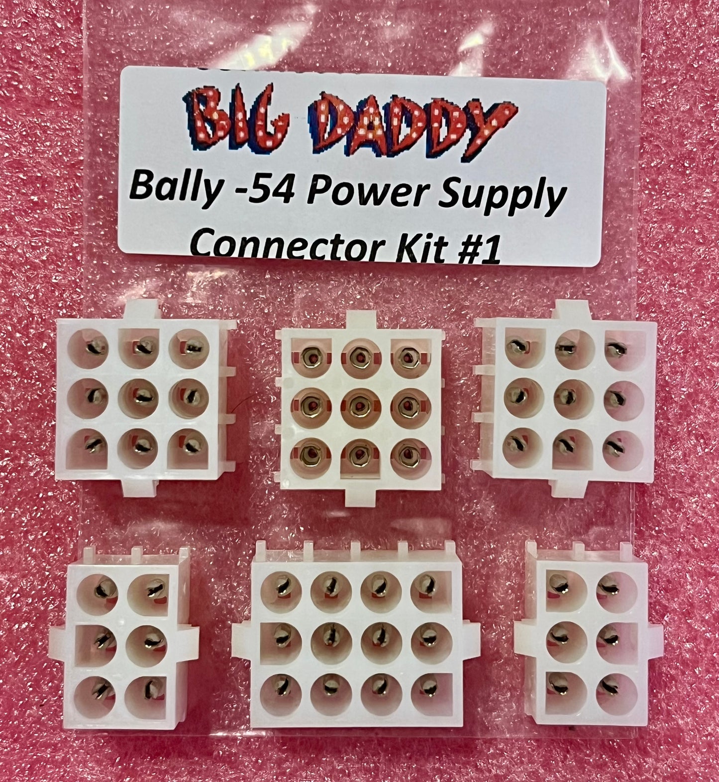 Bally AS-2518-54 Power Supply Connector Kit #1