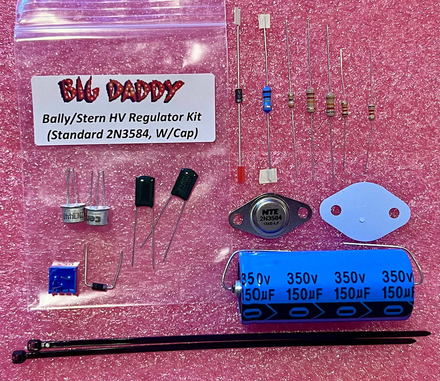 Bally/Stern High Voltage Circuit Rebuild Kit