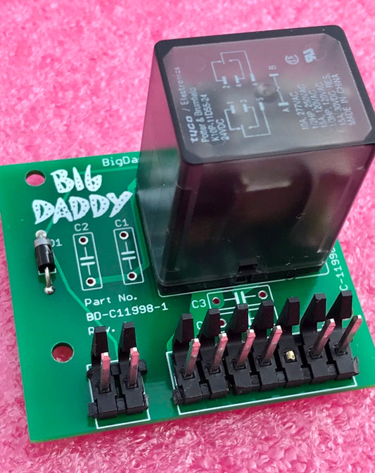 C11998-1 24v Relay Board For Bally/Williams System 11 Games