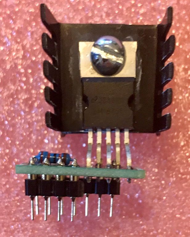 Gottlieb Replacement LM379S Audio Amp IC With Heat Sink