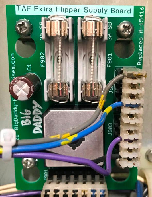 Extra Flipper Power Supply Board A-15416 For Addams Family (TAF)