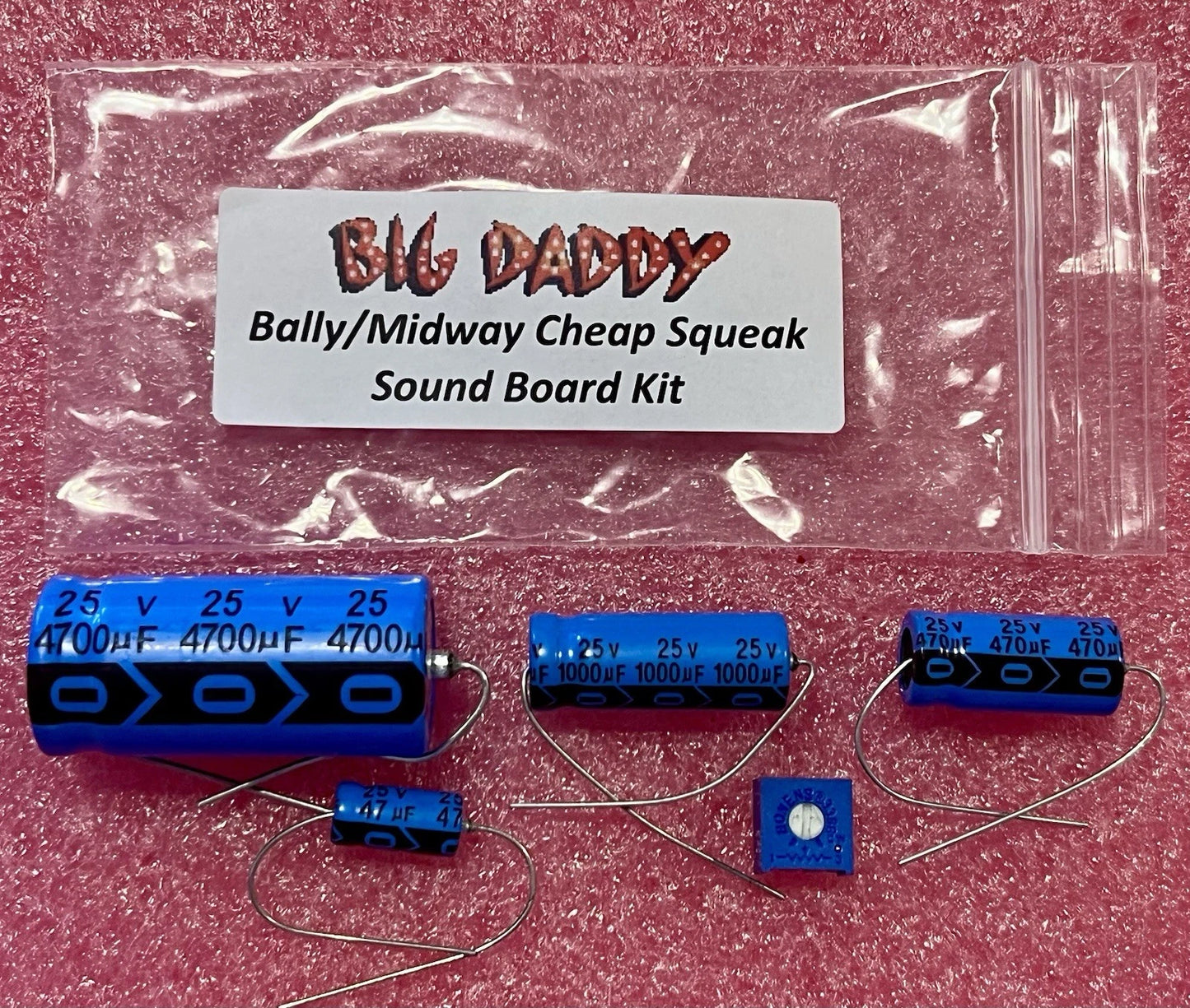 Bally/Midway Cheap Squeak Sound Board Repair Kit