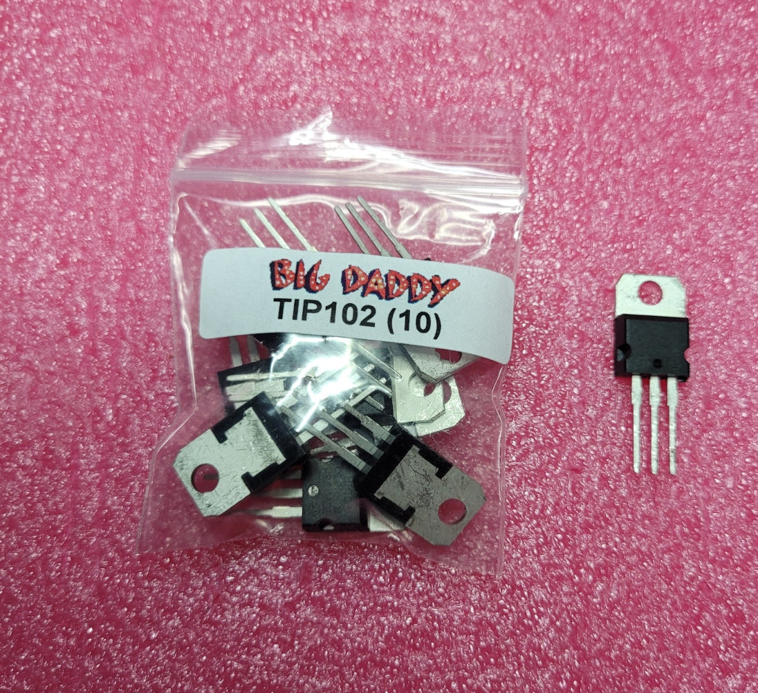 TIP102 Transistor - 10 Pack
