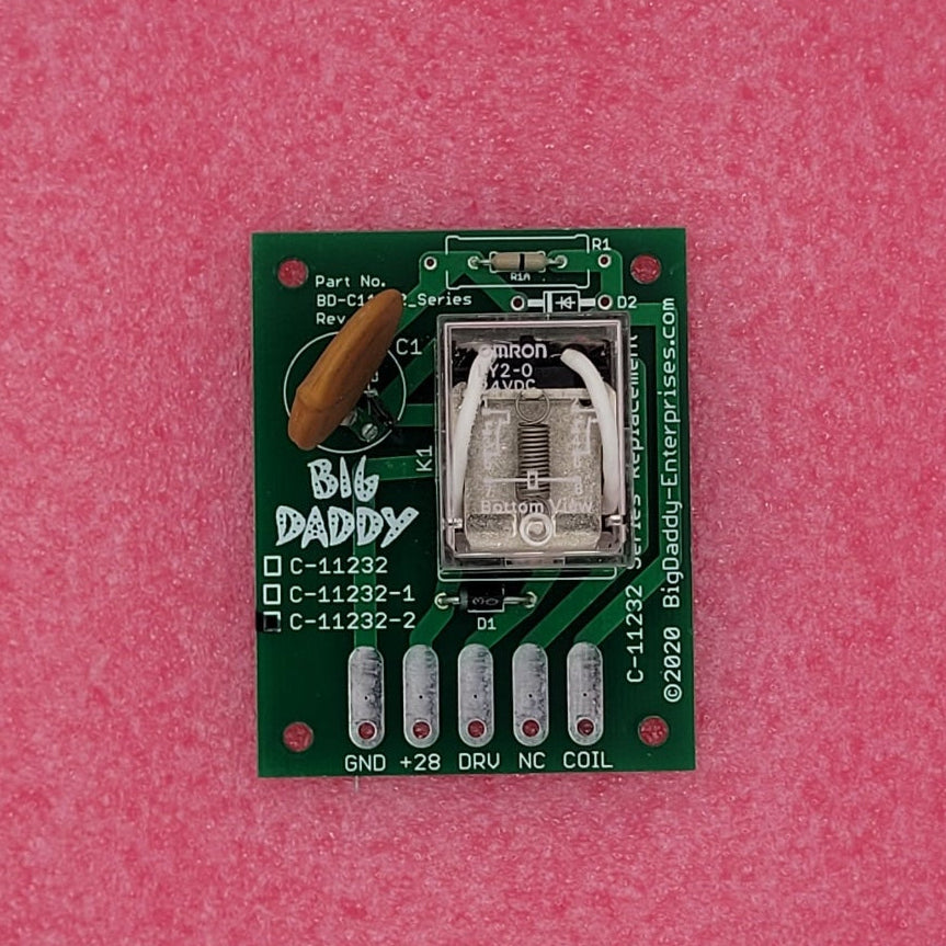C11232-2 24v Relay Board For Williams System 11 Games