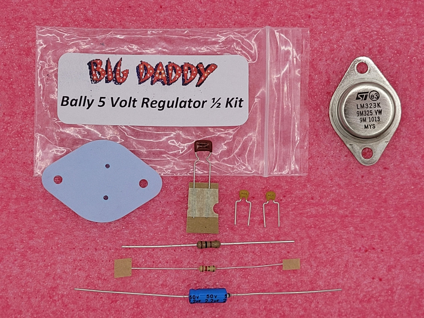 Bally 5 Volt Regulator Section Repair Kit