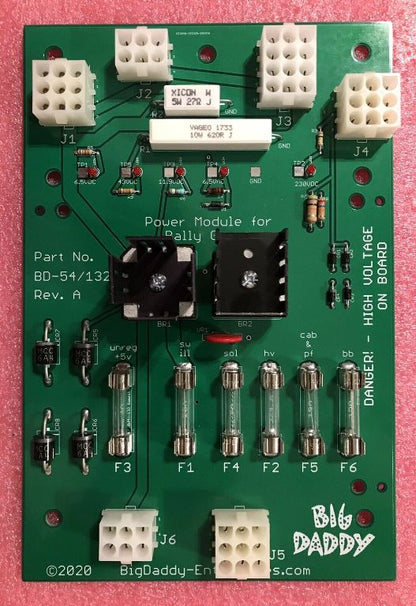 Bally AS-2518-54/132 & Midway A084-91616-A000 Power Supply Board