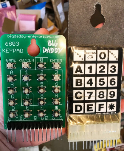 Pin Machine Key Pad Keypad For Bally 6803 Pinball Machines – Pinballs Plus