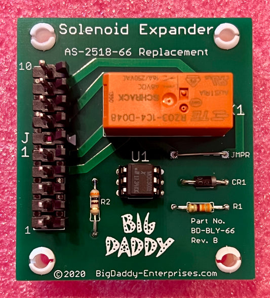 Bally & Midway AS-2518-66 Solenoid Expander Board
