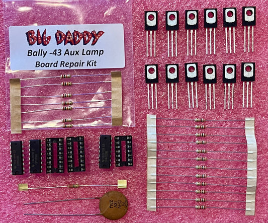 Bally AS-2518-43 Auxillary Lamp Driver Board Repair Kit