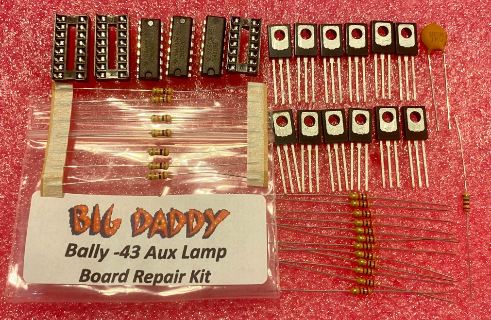 Bally AS-2518-43 Auxillary Lamp Driver Board Repair Kit