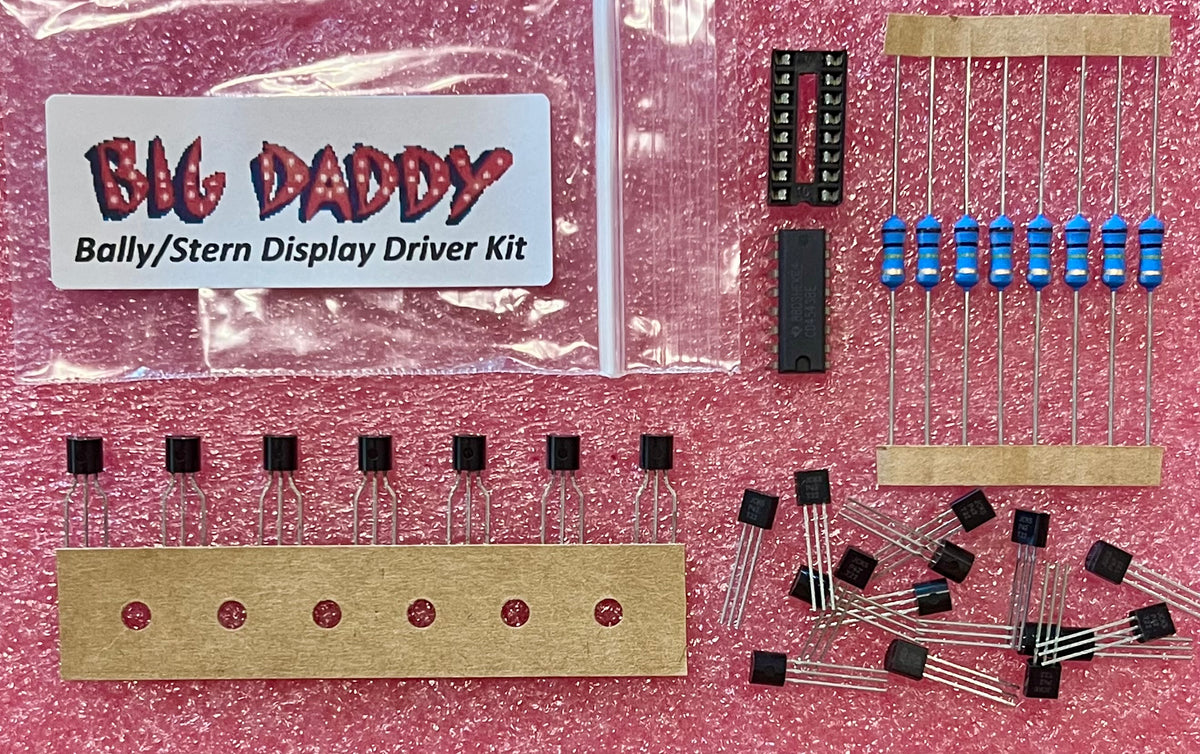 Bally/Stern 6 or 7 Digit Display Driver Repair Kit