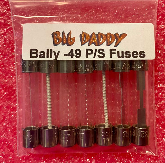 Bally -49 Power Supply Fuse Kit