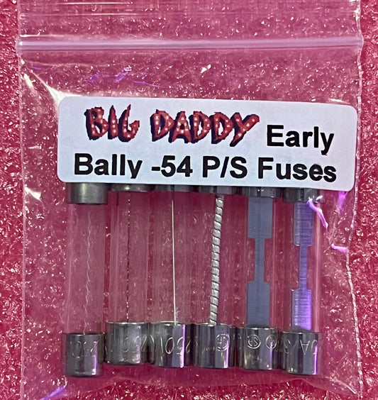 Bally -54 Power Supply Fuse Kit