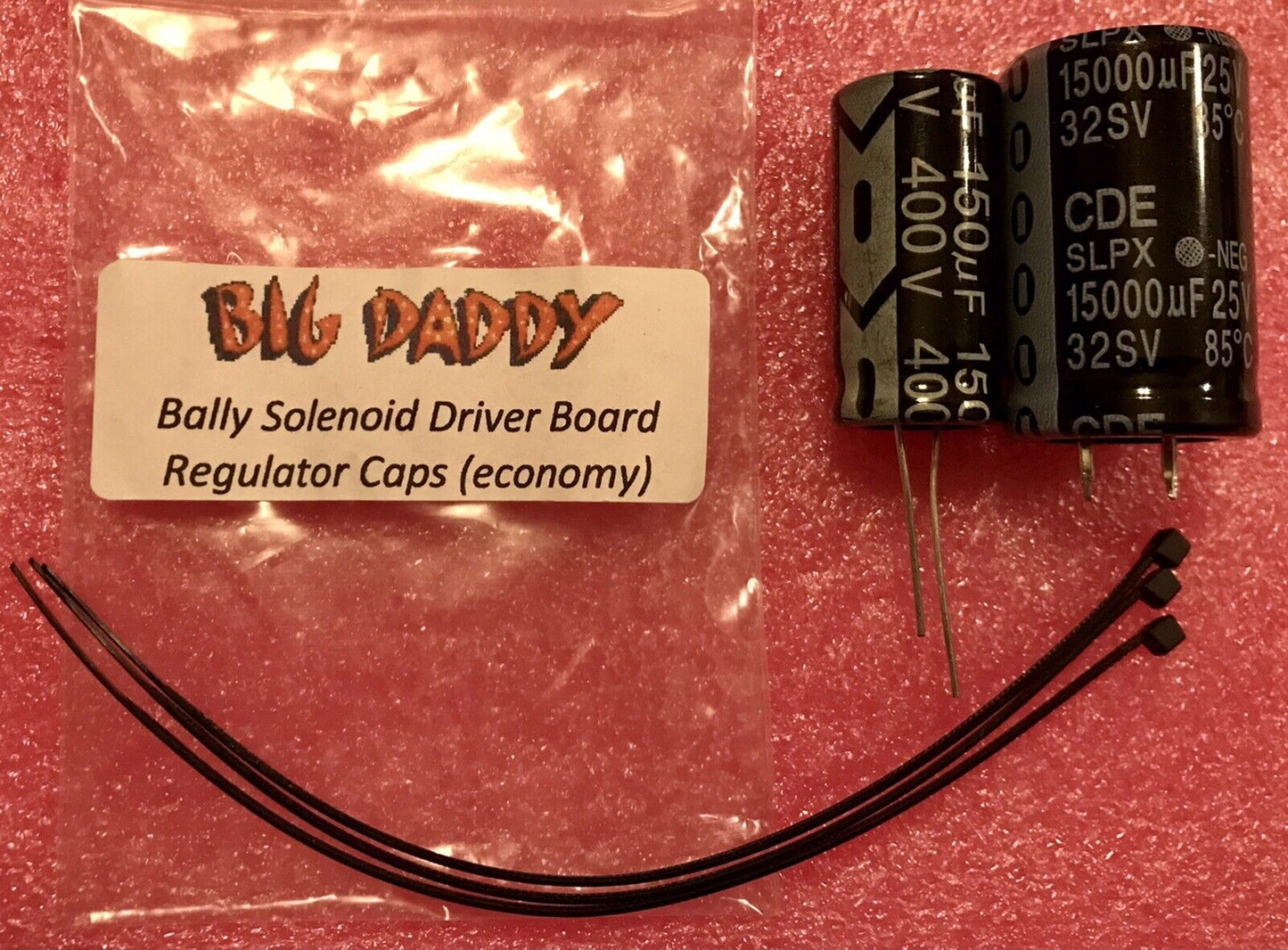 Bally/Stern Regulator Capacitor Kit
