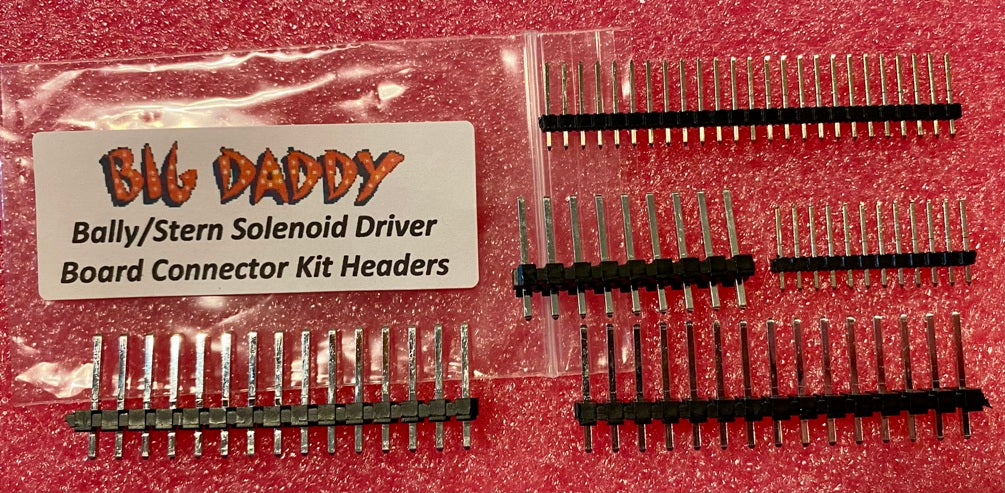 Bally/Stern Solenoid Driver Board Headers