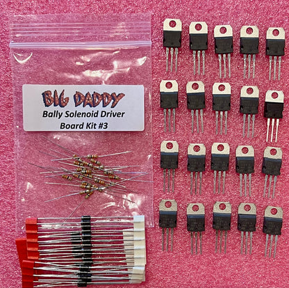 Bally/Stern Solenoid Driver Board (SDB) Repair Kit #3