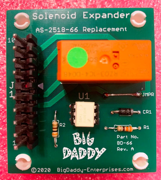 Bally & Midway AS-2518-66 Solenoid Expander Board