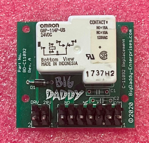 C11902-1 24v Relay Board For Bally/Williams System 11 Games