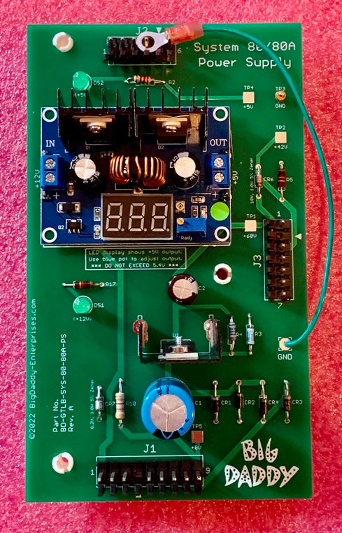Gottlieb B-19694 Power Supply For System 80/80A Pinball Machines