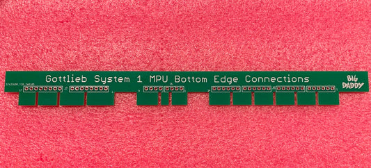 System 1 MPU Bottom Edge Connections Board