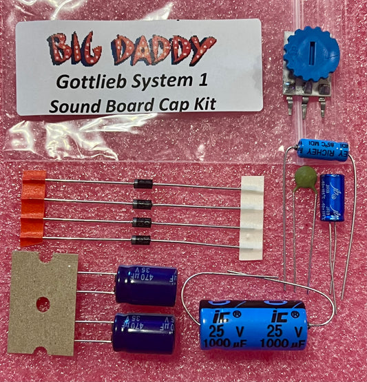 Gottlieb System 1 Sound Board Repair Kit