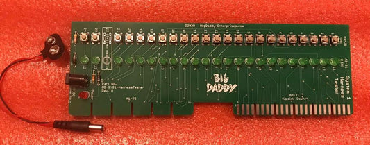 MPU/Driver Harness Tester For Gottlieb System 1/One Games