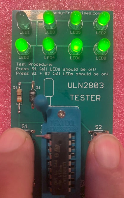 2803/ULN2803/ULN2803A Transistor Array Tester