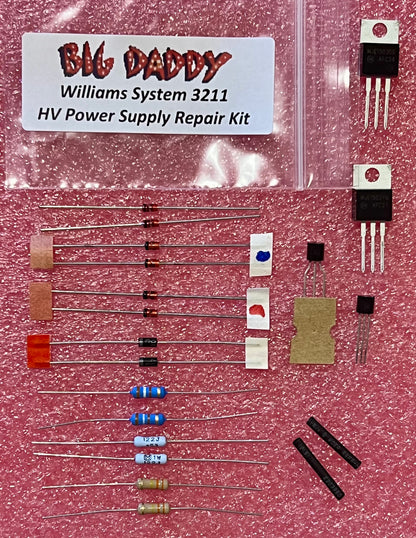Williams System 3 To 11 High Voltage Power Supply Repair Kit