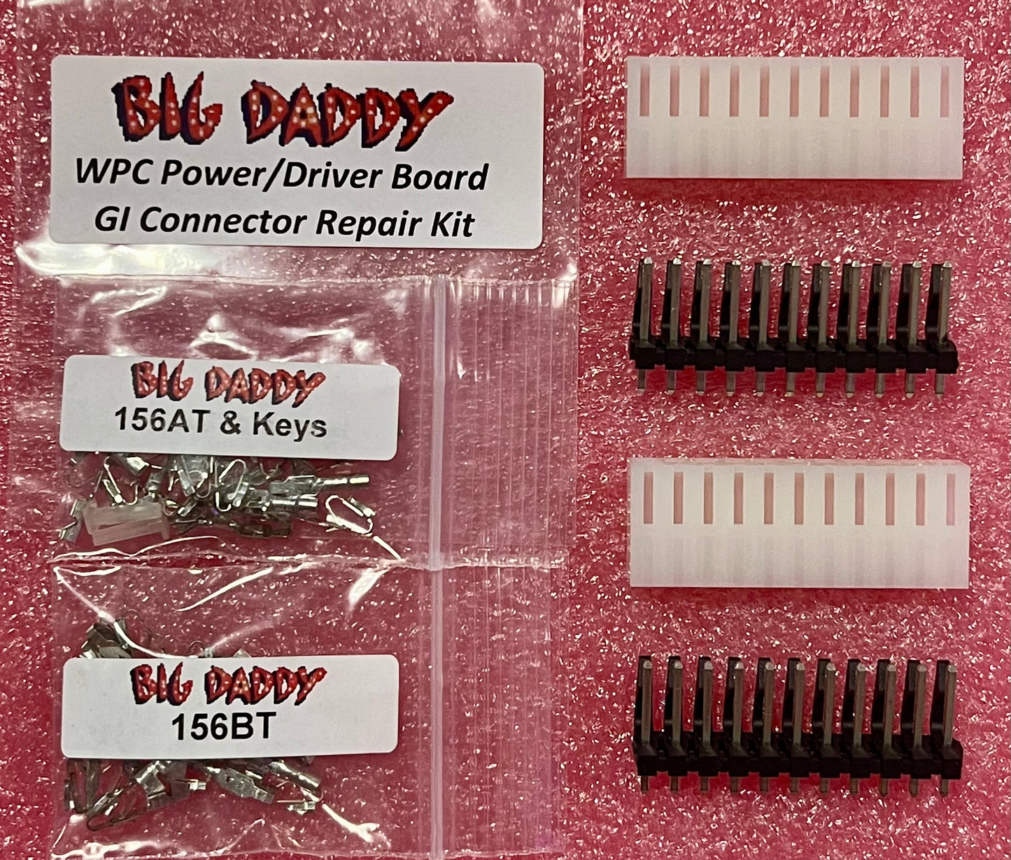 Bally/Williams WPC Power/Driver Board General Illumination (GI) Connector Repair Kit