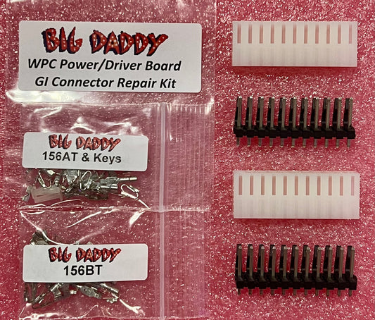 Bally/Williams WPC Power/Driver Board General Illumination (GI) Connector Repair Kit