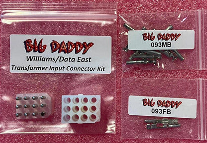 Williams/Data East Power Supply Transformer Input Connector Kit