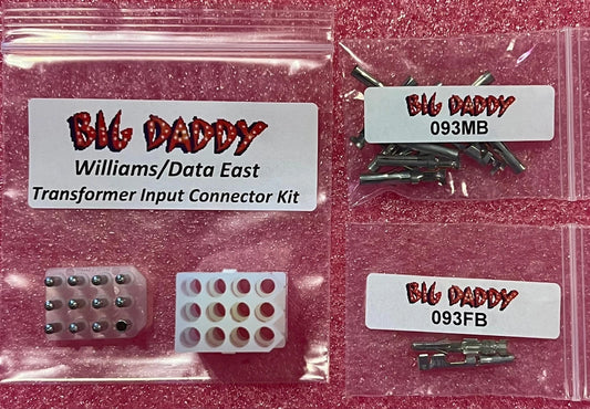 Williams/Data East Power Supply Transformer Input Connector Kit